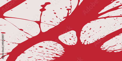 Abstract pattern. Illustration for printing on wall decorations. For use in graphics.