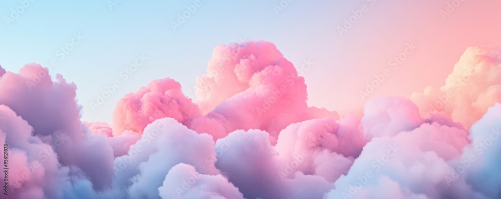 A gentle muted gradient background with soft, dreamy clouds A gentle muted gradient background with soft, dreamy clouds