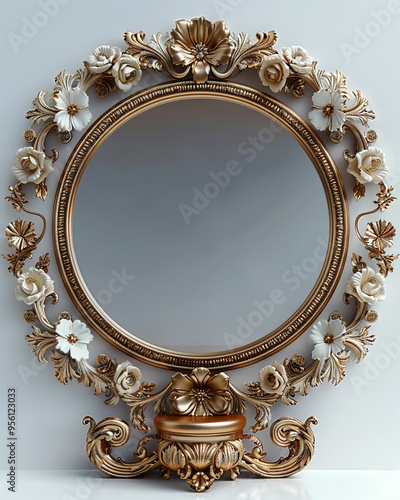 floral greeting borders