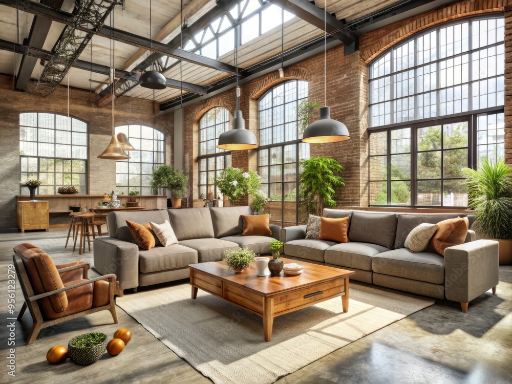 A spacious warehouse with high ceilings and abundant natural light provides the perfect backdrop for a selection of A spacious warehouse with high ceilings and abundant natural light provides the perfect backdrop for a selection of