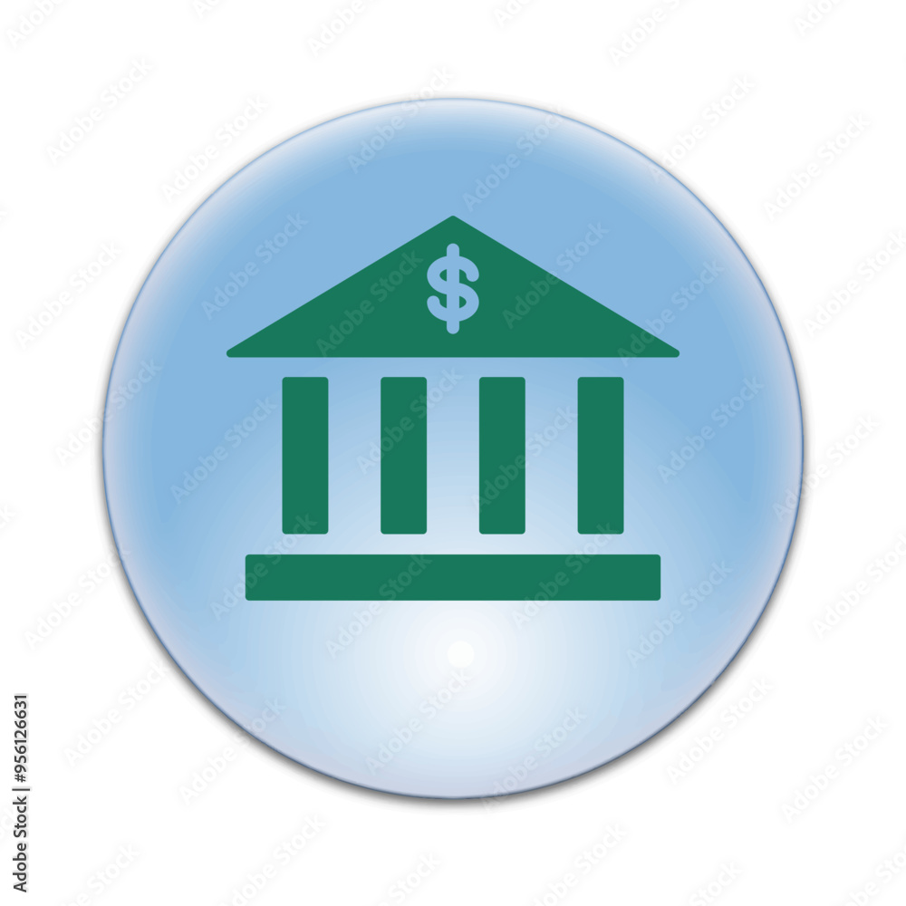 Bank icon template Bank icon template