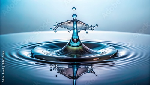 Delicate threads of liquid vitality intersect with calmness, generating intricate patterns of perturbation as a single