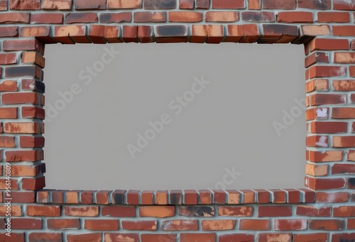 Wallpaper Mural wall with frame for text Torontodigital.ca