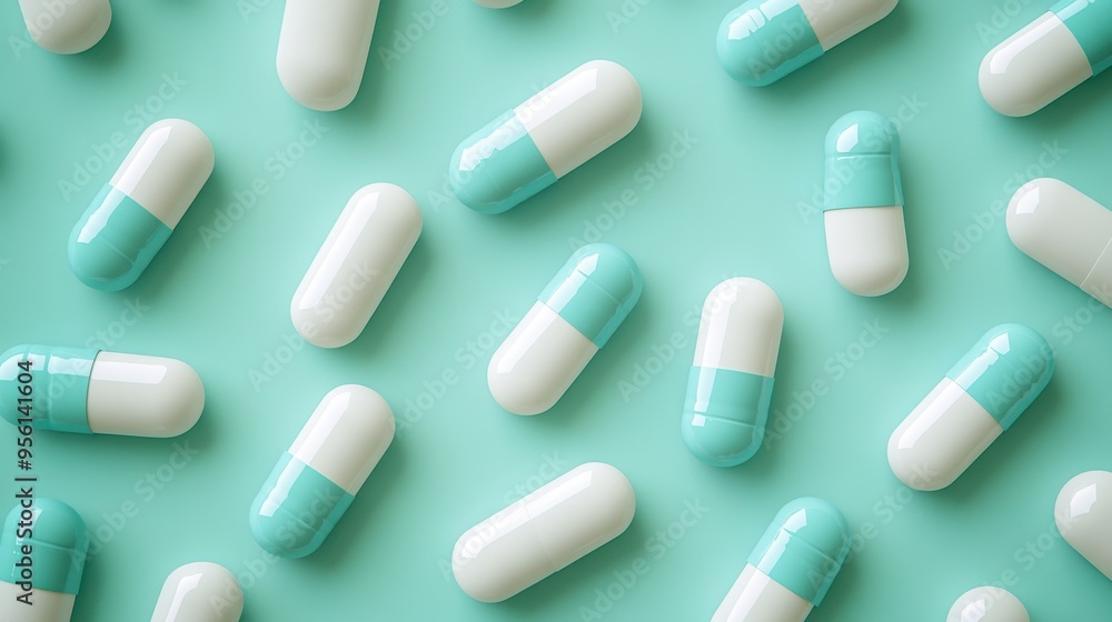 White and blue capsules on blue background,Medicines to combat the epidemic and viruses,tablet grid,Drug, tablet, pills,Global healthcare concept. Antibiotics drug resistance,Pharmaceutical industry. White and blue capsules on blue background,Medicines to combat the epidemic and viruses,tablet grid,Drug, tablet, pills,Global healthcare concept. Antibiotics drug resistance,Pharmaceutical industry.