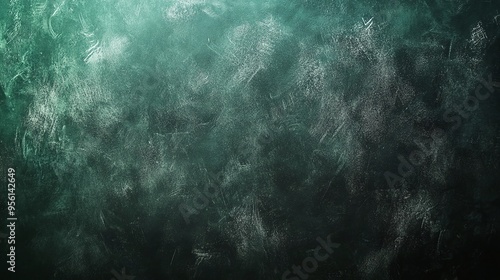 Dark Green Textured Background with White Speckles