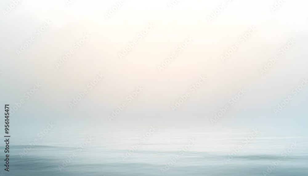 Fototapeta premium A soft, two-tone gradient with subtle color shifts, like light grey to white, for a calming effect.