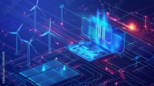 Futuristic AI-Powered Energy Management System Optimizing Solar and Wind Power Generation for Sustainable and Efficient Energy Use