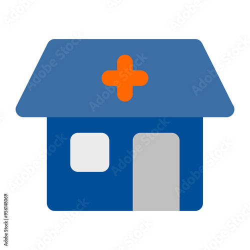 drugstore, pharmacy, medical, pharmaceutical flat icon