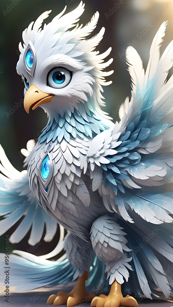 Fototapeta premium eagle in flight