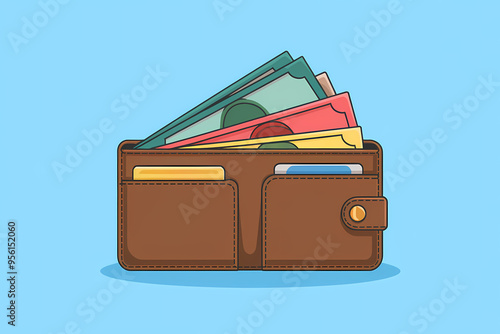 illustration of a man's wallet 