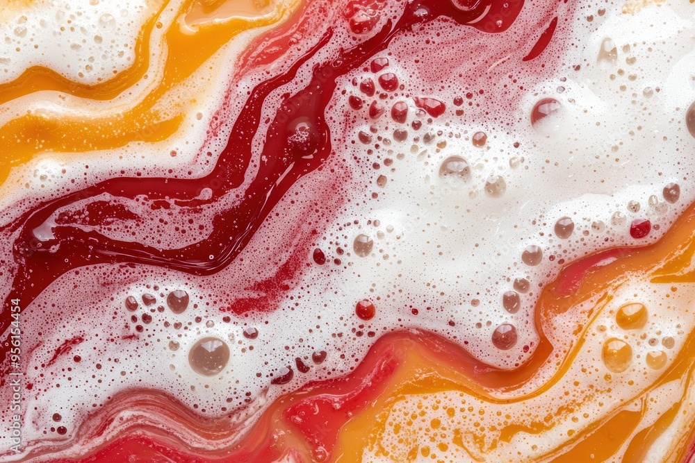 Obraz premium Colorful abstract fluid art background