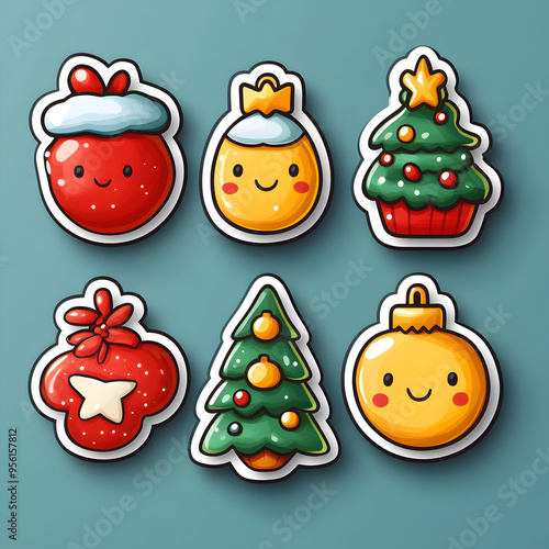 Weihnachtsicons, made by AI