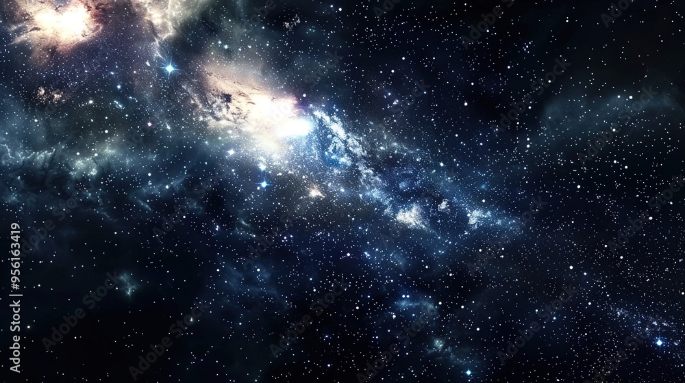 Big Bang colorful space galaxy fog cloud nebula. Universe science astronomy and stary night cosmos mockup background. Supernova concept wallpaper Big Bang colorful space galaxy fog cloud nebula. Universe science astronomy and stary night cosmos mockup background. Supernova concept wallpaper