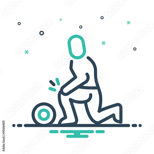 Mix icon for injury