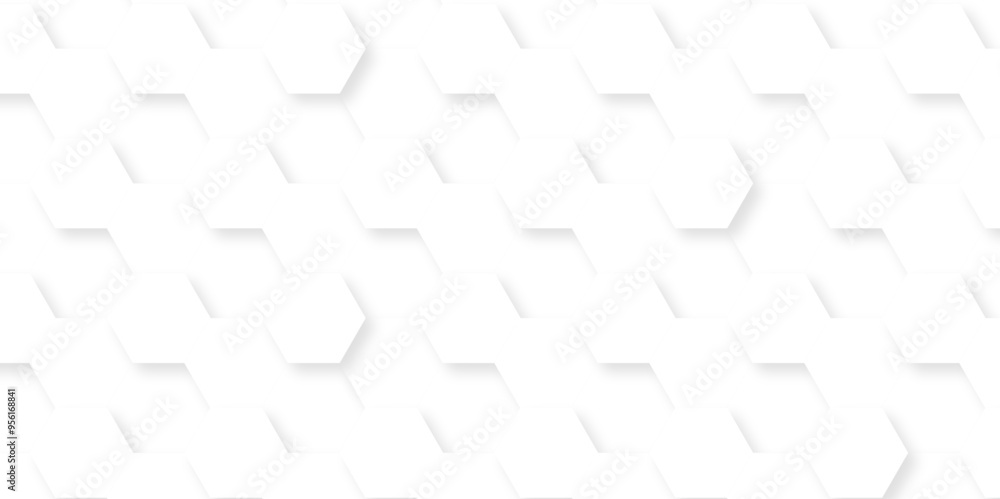 Abstract background with hexagonal white hexagon. white polygonal pattern background vector. seamless bright white abstract honeycomb background. Abstract background with hexagonal white hexagon. white polygonal pattern background vector. seamless bright white abstract honeycomb background.