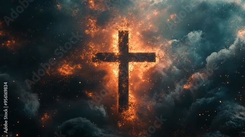 Burning Cross