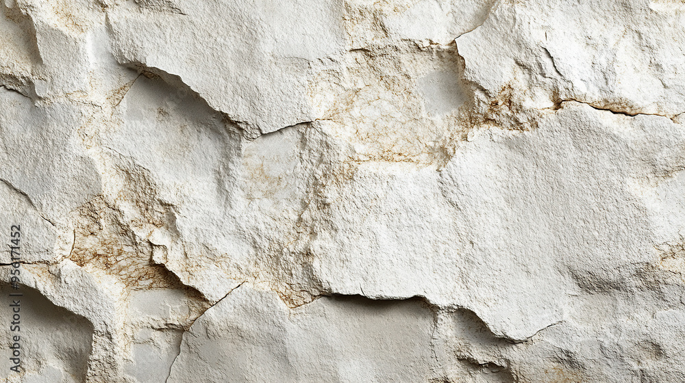 A close-up of the rough texture on white stone A close-up of the rough texture on white stone