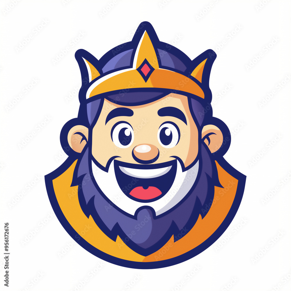 King Head Monogram Logo - Ideal for Exclusive Branding, Flyers, and Logo Designs King Head Monogram Logo - Ideal for Exclusive Branding, Flyers, and Logo Designs