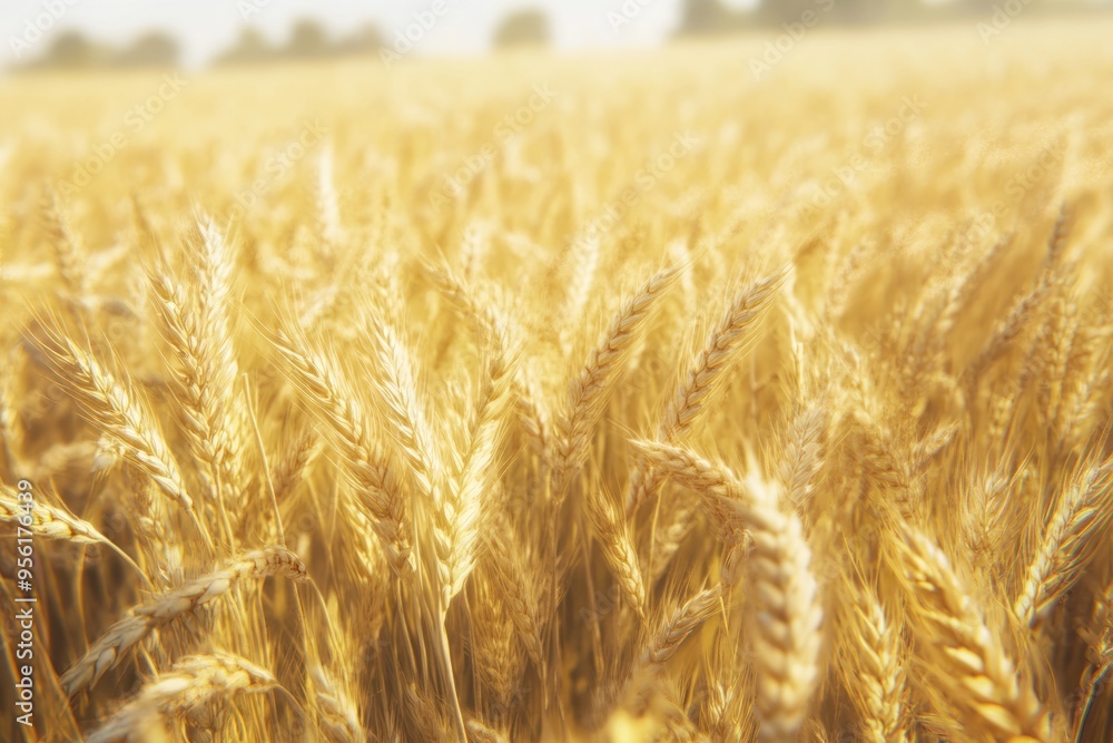 Golden fields of beautiful wheat. Golden fields of beautiful wheat.