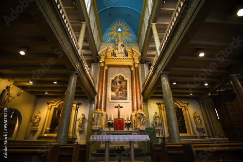 Photography Interior of the English Reformed Church in Begijnhof - Amsterdam, Netherlands