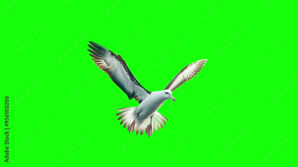 Green Screen Popup of an Albatross Green Screen Popup of an Albatross