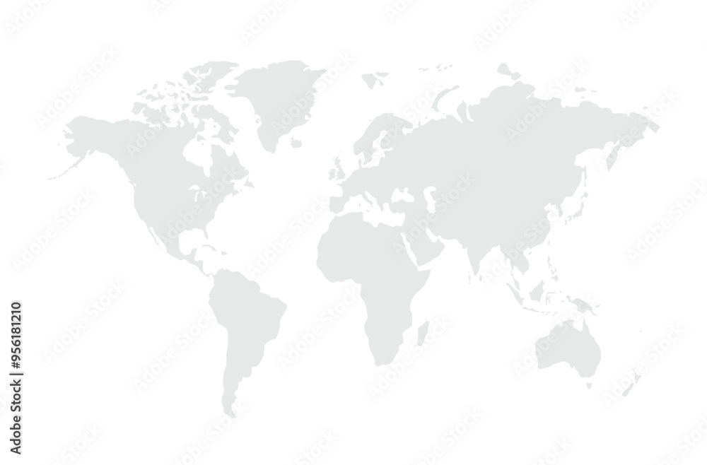 World map.United States, China, Russia, Germany, United Kingdom, Japan, France, India, Brazil, Canada, Italy. Grayscale,isolated on white background World map.United States, China, Russia, Germany, United Kingdom, Japan, France, India, Brazil, Canada, Italy. Grayscale,isolated on white background