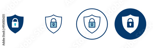 Security icon vector isolated on white background. protection icon. privacy. vpn