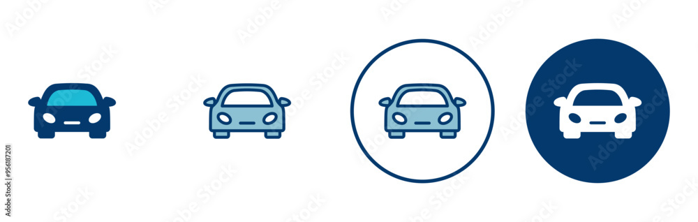 Car icon vector isolated on white background. Car icon vector. Car icon vector isolated on white background. Car icon vector.
