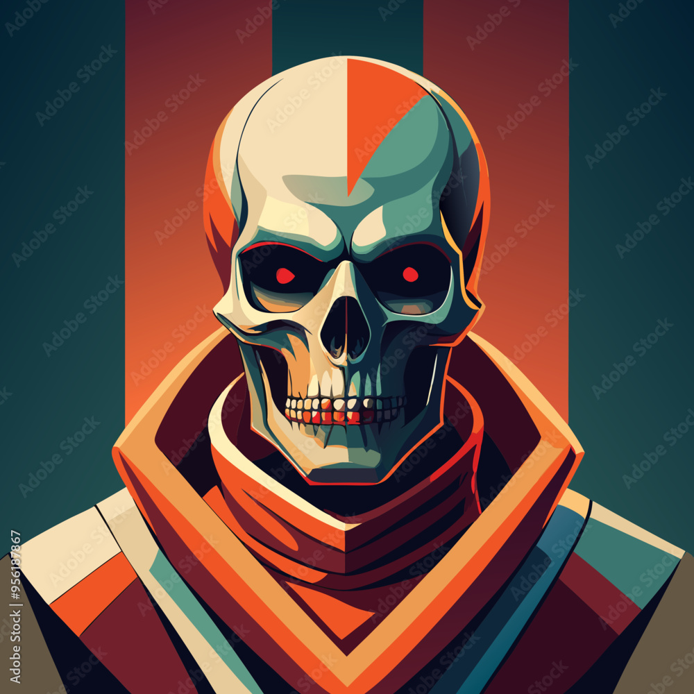 vector illustration of skull vector illustration of skull