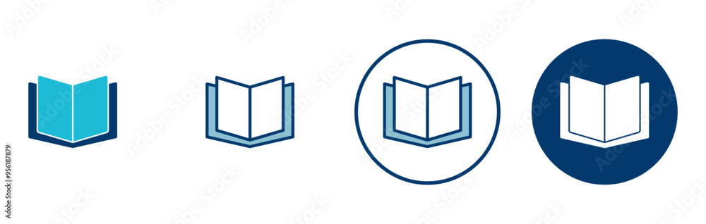 Book icon vector isolated on white background. Book vector icon. ebook icon Book icon vector isolated on white background. Book vector icon. ebook icon