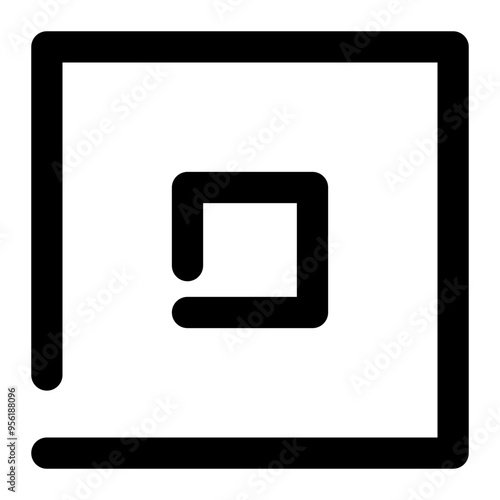stop, control, player, media, multimedia outline icon