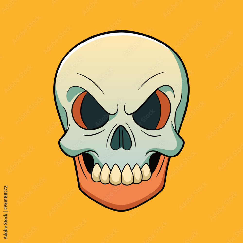 vector illustration of skull vector illustration of skull