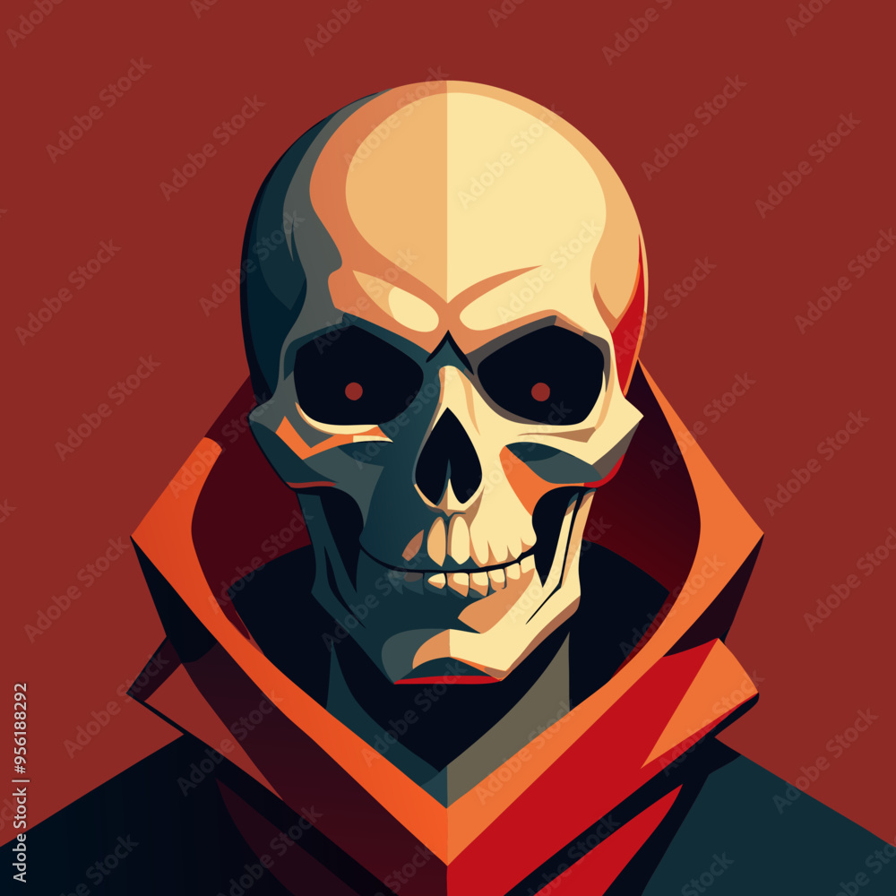 vector illustration of skull vector illustration of skull