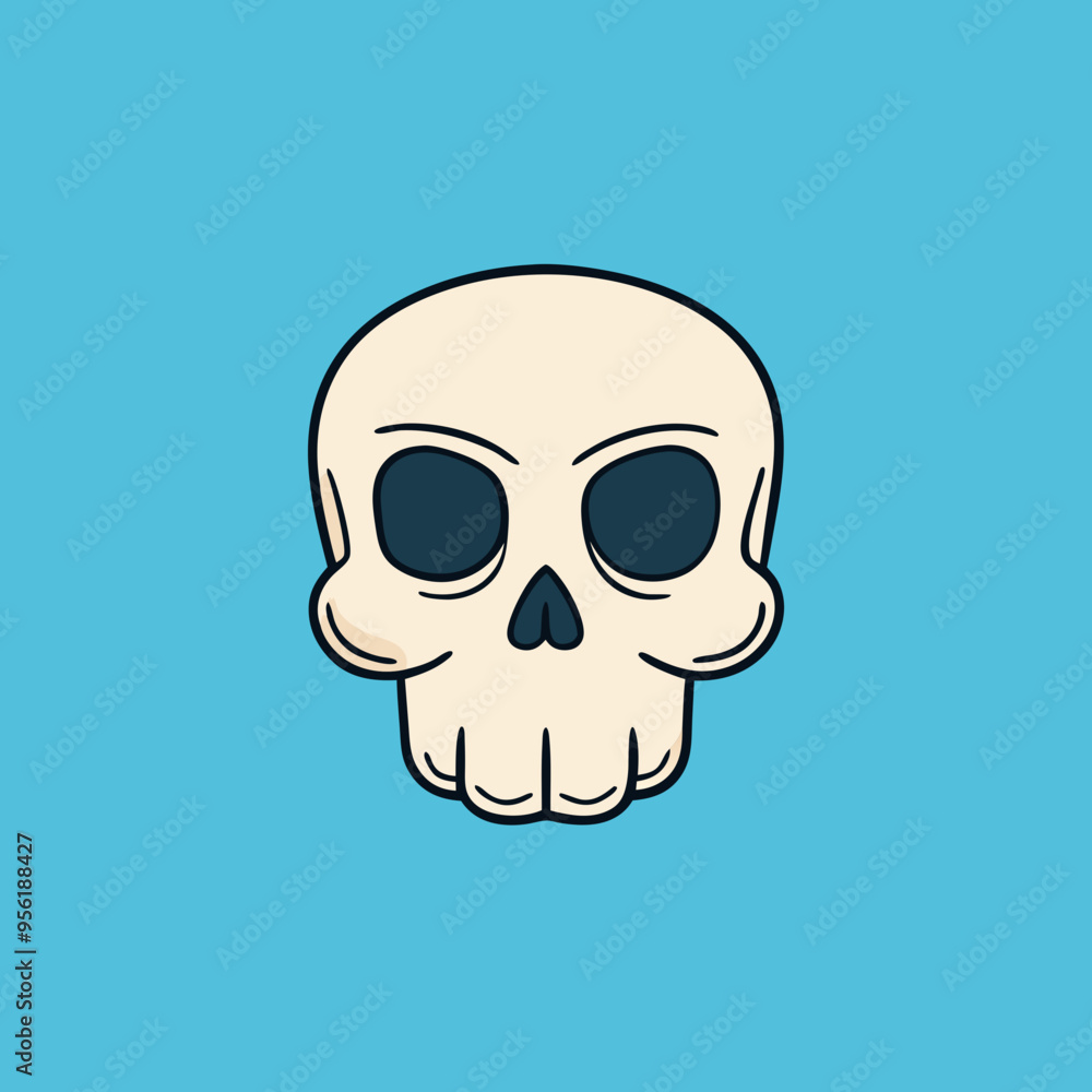 vector illustration of skull vector illustration of skull