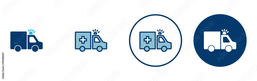Ambulance Icon vector isolated on white background. Ambulance Icon Design. ambulance truck icon vector Ambulance Icon vector isolated on white background. Ambulance Icon Design. ambulance truck icon vector