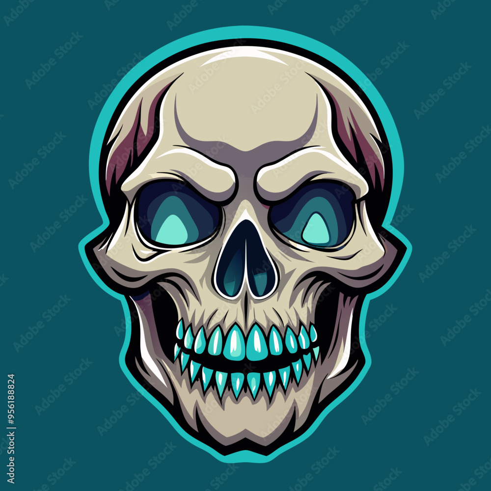 vector illustration of skull vector illustration of skull