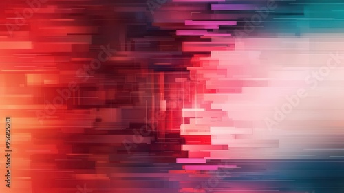 Abstract representation of financial data encryption, fintech, cybersecurity art