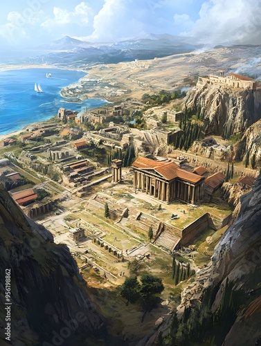 A civilization in the Mediterranean region from the 8th century BCE to the 4th century BCE photo