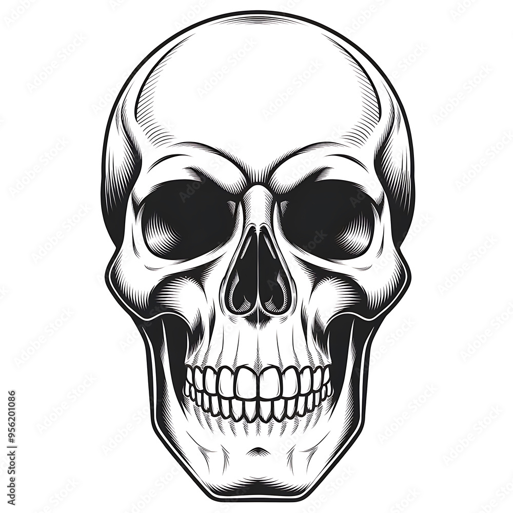 Fototapeta premium Skull and bones