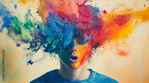 Visual Representation of ADHD: Focus, Impulsivity, and Cognitive Challenges in Everyday Life