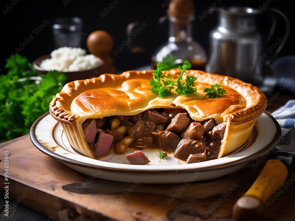 Delicious Steak and Kidney Pie Delicious Steak and Kidney Pie