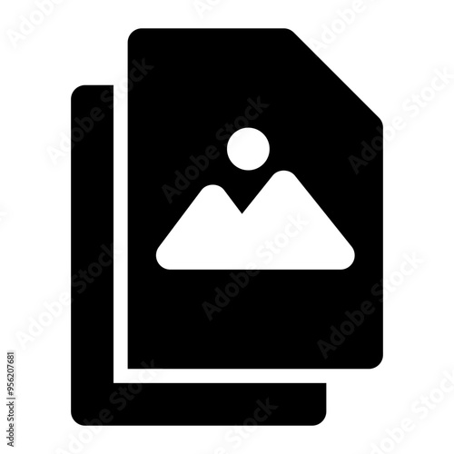 opy, picture, image, media, multimedia solid or glyph icon