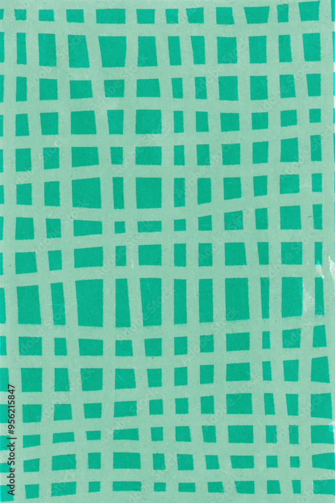 Green abstract background with modern design and square shapes Green abstract background with modern design and square shapes