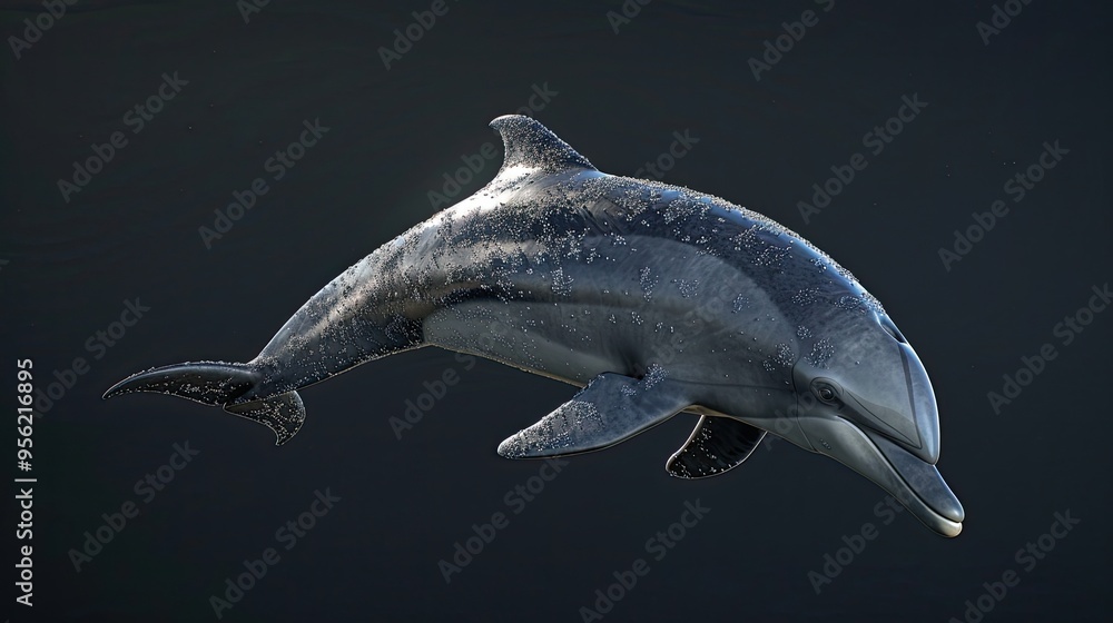 Fototapeta premium Atlantic Bottlenose Dolphin Tursiops truncatus