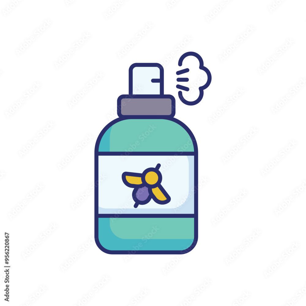 Insect Repellent icon vector stock illustration Insect Repellent icon vector stock illustration