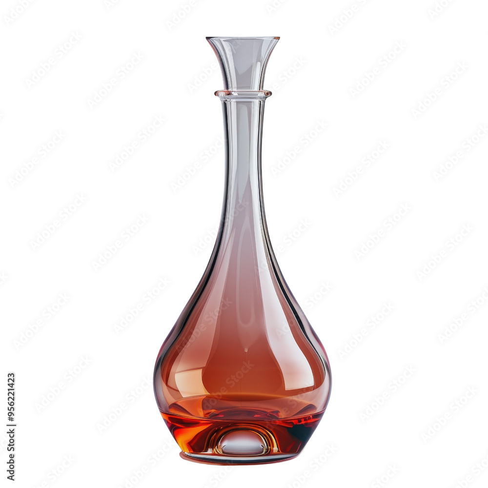 Elegant glass decanter showcasing rich amber liquid, perfect for enhancing any dining experience. Elegant glass decanter showcasing rich amber liquid, perfect for enhancing any dining experience.