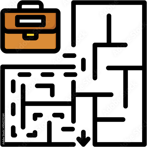 Evacuation Plan Icon