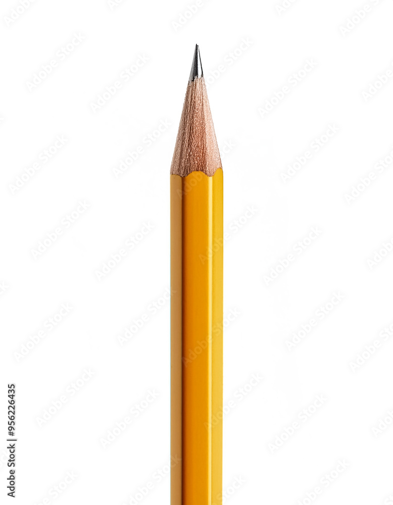 Yellow Pencil isolated on white background Yellow Pencil isolated on white background