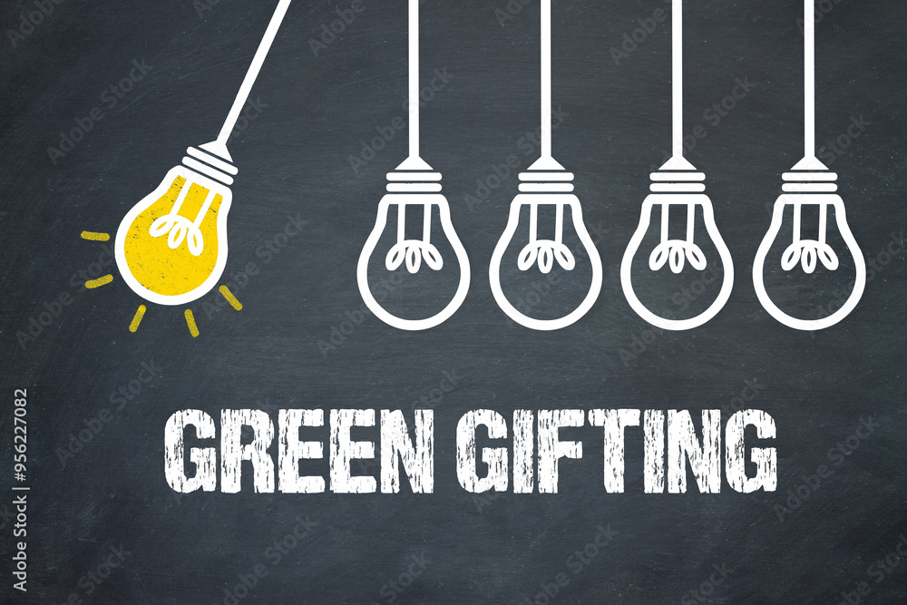 Fototapeta premium Green Gifting