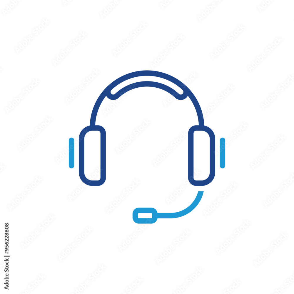 Headphone icon. customer services icon vector for web site Computer and mobile app Headphone icon. customer services icon vector for web site Computer and mobile app